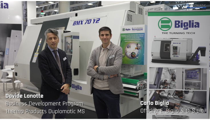 Success Story: Officine Biglia sceglie le soluzioni Daikin / Duplomatic per la termoregolazione degli elettromandrini